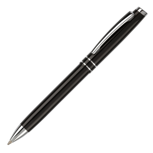Długopis z dwoma paskami Czarny LT87863-N0002 