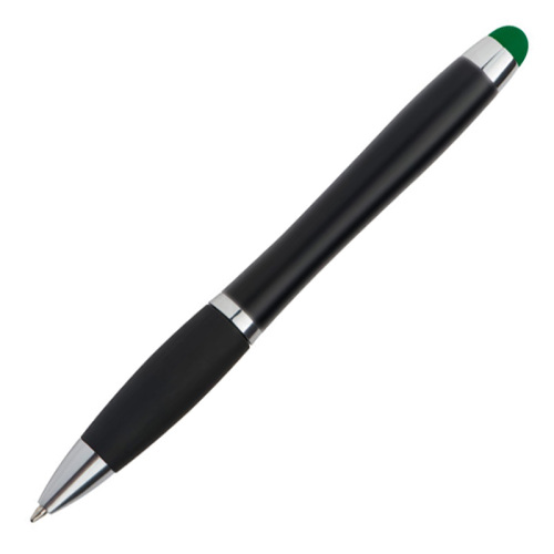 Długopis metalowy touch pen lighting logo LA NUCIA zielony 054009 (3)