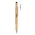Bambusowy długopis z poziomicą drewna MO6559-40  thumbnail