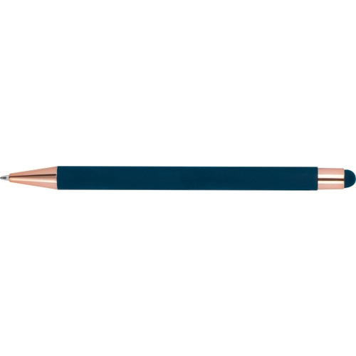 Długopis metalowy touch pen soft touch MIRAMAR Granatowy 432844 (4)