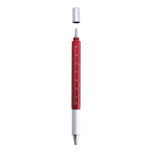 Długopis wielofunkcyjny czerwony V7799-05 (1)