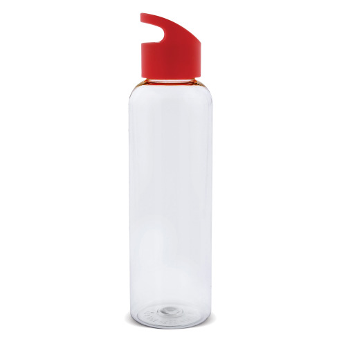 Butelka Loop transparent R-PET 600ml Transparentny / czerwony LT98744-N0421 (3)