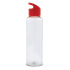 Butelka Loop transparent R-PET 600ml Transparentny / czerwony LT98744-N0421 (3) thumbnail