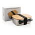 Pudełko śniadaniowe z bambusowym wieczkiem, łyżkowidelec srebrny P269.622 (8) thumbnail