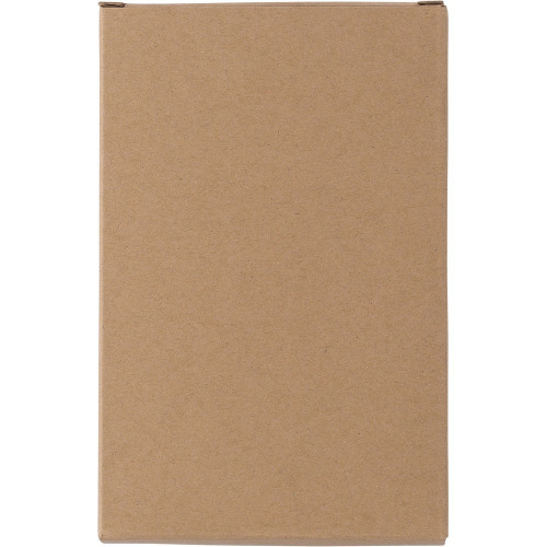 Zestaw do notatek "liść", długopis Zielony V2992-06 (9)