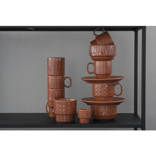 Talerz COFFEE & MORE 20 cm, terracotta Default 5018103- (23)