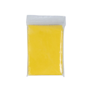 Poncho przeciwdeszczowe z kapturem / SOS Rain Żółty