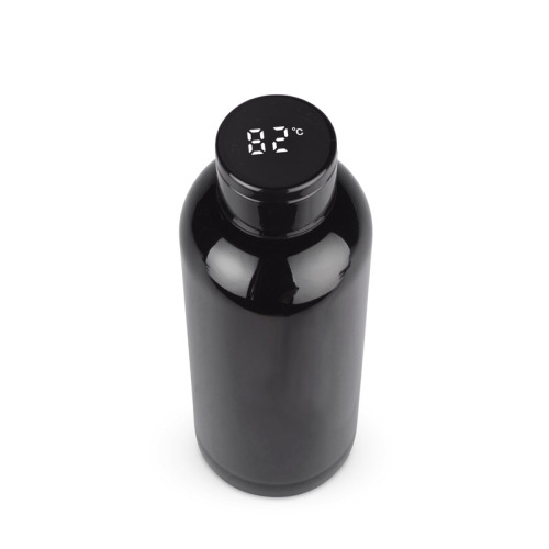 Butelka termiczna z termometrem CELIKA 500 ml Czarny 16228-02 (1)