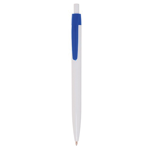 Długopis plastikowy z kolorowym klipsem / Coloxo Royal blue IP13140564 (2)