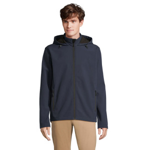 RACE MEN HOODED JACKET French Navy