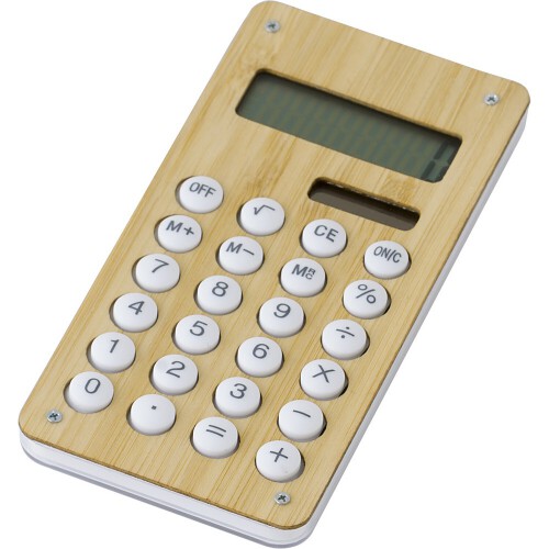 Kalkulator, gra labirynt z kulką, panel słoneczny drewno V8303-17 (1)