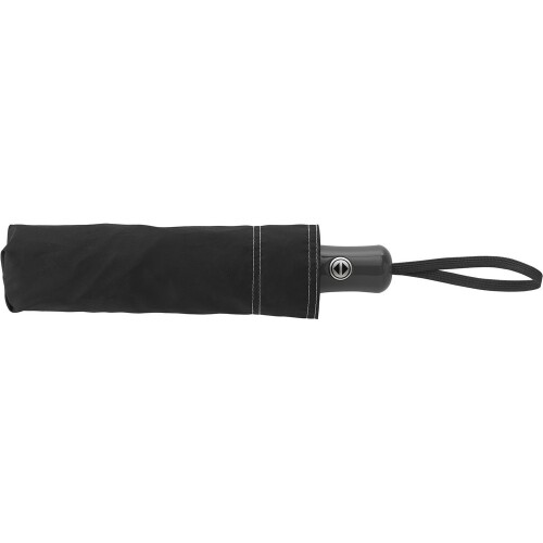Odwracalny, składany parasol automatyczny czarny V0667-03 (7)