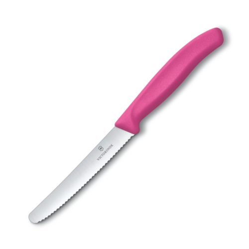 Nóż kuchenny z ząbkowanym ostrzem różowy 67836L11511 (1)