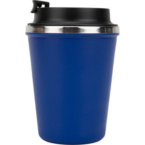 Kubek termiczny 350 ml z powłoką z recyklingu METODY Granatowy 8496244 (4)