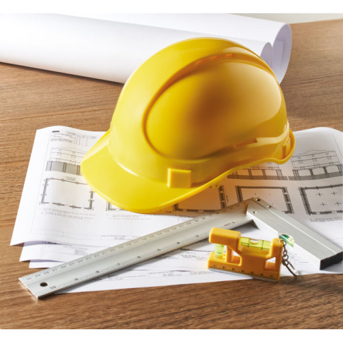 Kask ochronny z ABS Zólty MO2456-08 (4)