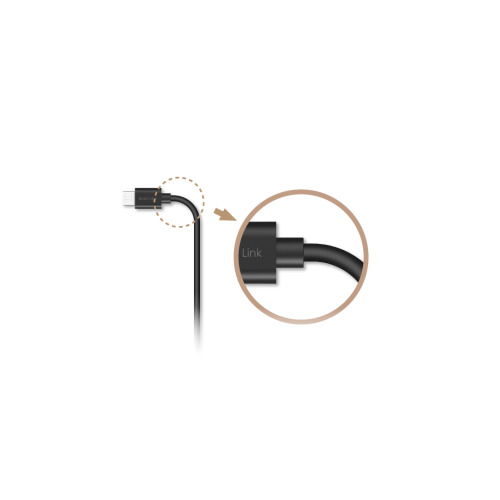 Kabel do transferu danych LK10 Typ - B Quick Charge 3.0 czarny EG 818003 (4)