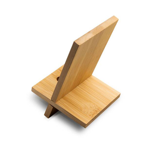 Bambusowy stojak a telefon z gniazdem na kabel / Bambell Light Brown IP11058738 (1)