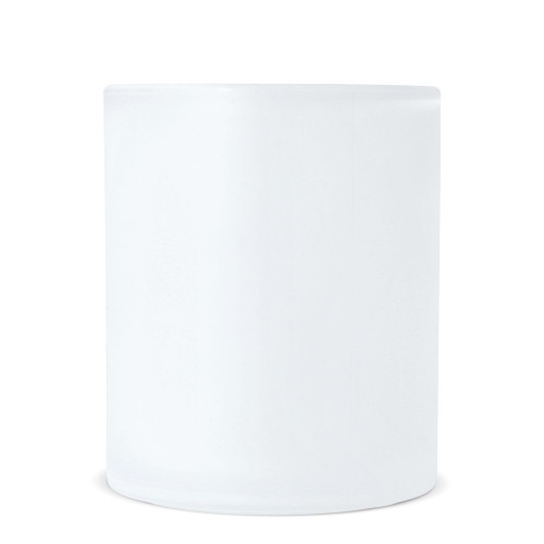 Szklany matowy kubek subli Mallorca 335ml Ecru / transparentny LT51108-N5404 (4)