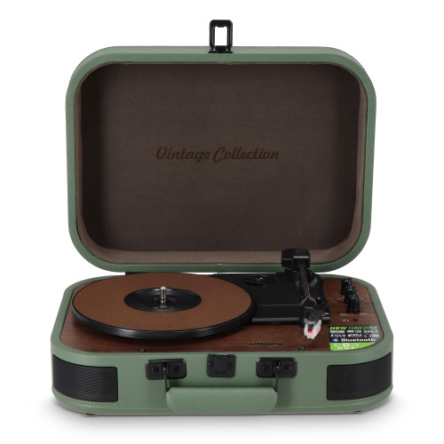MT-207|Muse Vintage Gramofon z wyjściem BT Zielony LT55026-N0031 (4)