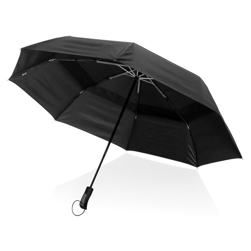 Parasol sztormowy 27" Swiss Peak AWARE™ RPET Czarny P850.331 (5)