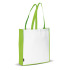Torba non-woven 75g/m² Biały / jasnozielony LT91479-N0132  thumbnail