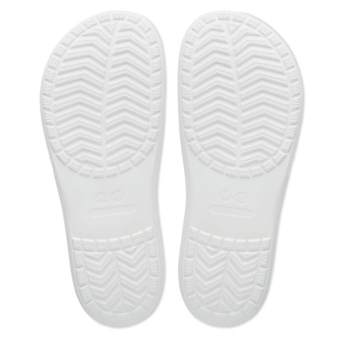 Klapki. Rozmiar 44/45 Bialy MO2940-06 (2)