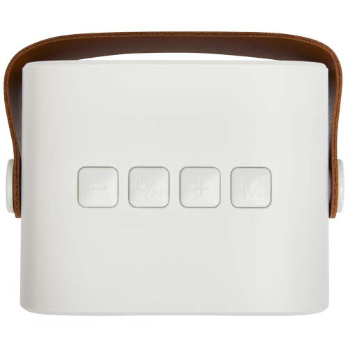 Diya bezprzewodowy głośnik 3 W wykonany z tworzyw sztucznych pochodzących z recyklingu Biały 12443601 (7)