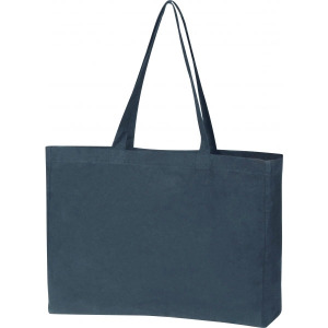 Torba z bawełny organicznej z długimi uszami 270 g/m2 BARI Granatowy