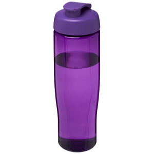 Bidon H2O Tempo® o pojemności 700 ml z wieczkiem zaciskowym Fioletowy