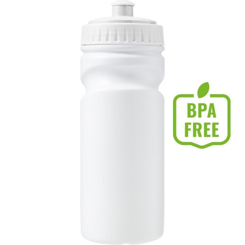 Bidon, butelka sportowa 500 ml biały V9875-02 (1)