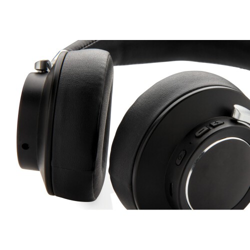 Bezprzewodowe słuchawki nauszne Aria czarny P328.681 (4)
