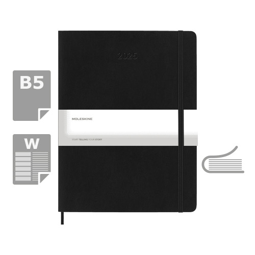 Kalendarz MOLESKINE Czarny VM493-03/2026 