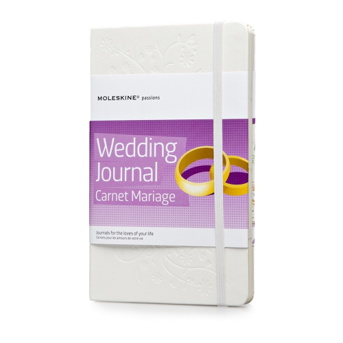 Wedding Journal - specjlany notatnik Moleskine Passion Journal biały VM323-02 