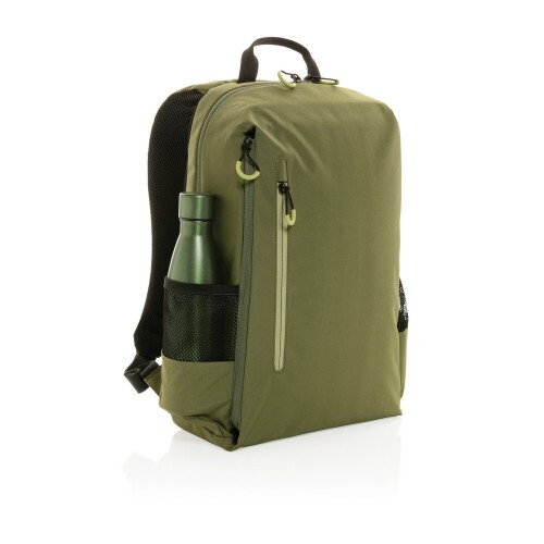 Plecak na laptopa 15,6" Swiss Peak Lima Impact AWARE™, ochrona RFID zielony, zielony P763.157 (3)