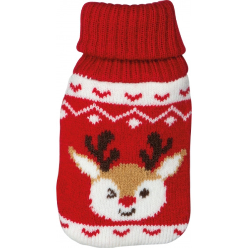 Ogrzewacz w świątecznym pokrowcu Czerwony 436305 (2)