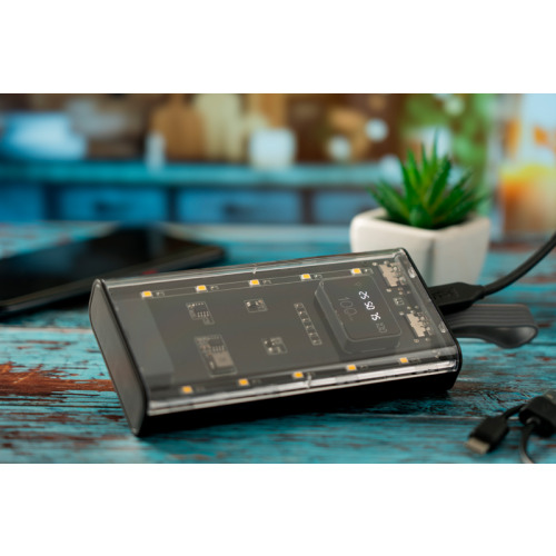 Power bank 10 000 mAh DARWIN Przeźroczysty 396166 