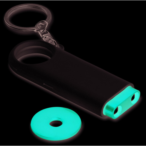 Brelok-latarka z żetonem Czerwony MO8466-05 (1)