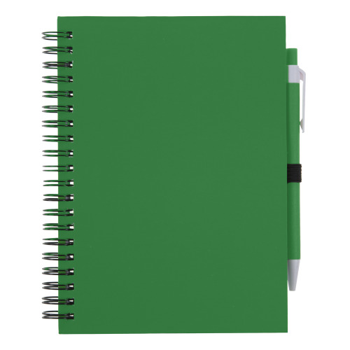 Notatnik z długopisem zielony V2795-06 (2)