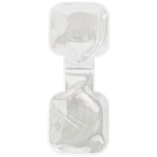 RFX™ reflective kwadratowy, odblaskowy magnes z PVC  Biały 1PR03001 (2)
