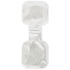 RFX™ reflective kwadratowy, odblaskowy magnes z PVC  Biały 1PR03001 (2) thumbnail