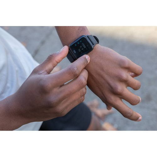 Monitor aktywności Fit Watch, TPE z recyklingu Czarny P330.891 (14)