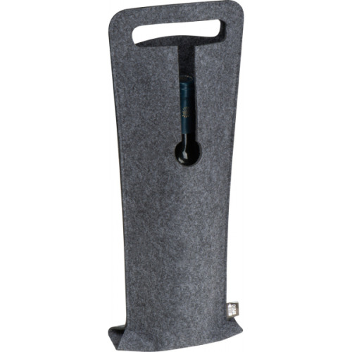 Torebka na wino LUCIE Ciemnoszary 6431477 