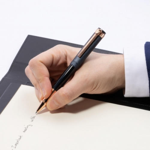 Pióro kulkowe Prestige Rose Gold Navy Niebieski FSR1655N (3)