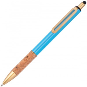 Długopis metalowy touch pen CAPRI Jasnoniebieski