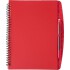 Notatnik ok. B5 z długopisem czerwony V2989-05  thumbnail