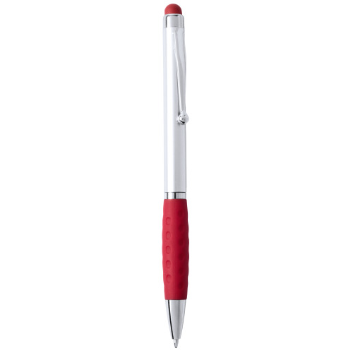 Długopis, touch pen czerwony V1663-05 