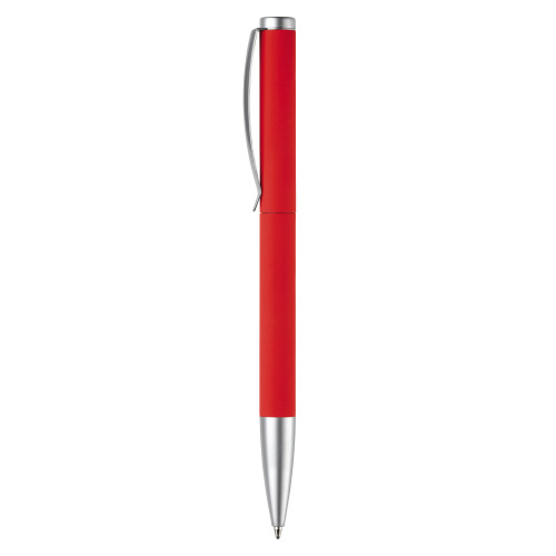 Metalowy długopis Modena miękki dotyk Czerwony LT87762-N0021 (1)