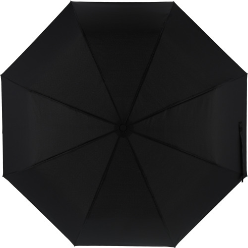 Parasol automatyczny Ø100 cm rPET IPSWICH Czarny 322303 (2)