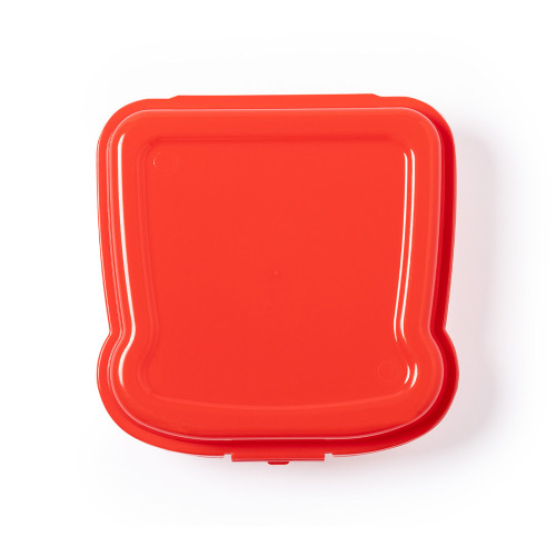 Pudełko śniadaniowe "kanapka" 450 ml Czerwony V9525-05 (2)