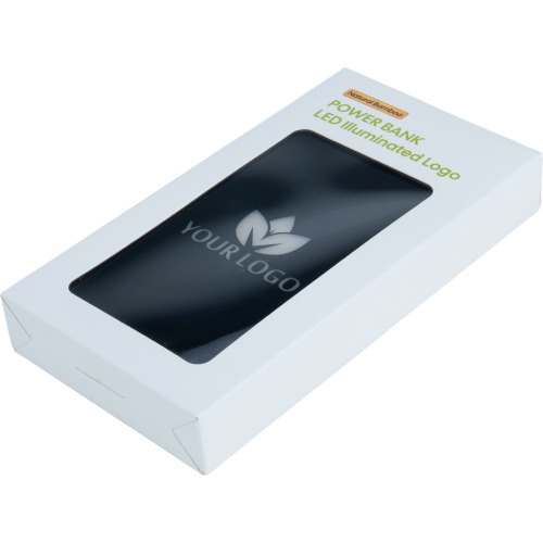 Power Bank 5000 mAh z podświetlanym logo Beżowy EG061713 (7)